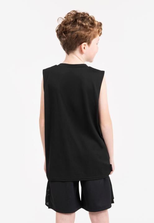 Immagine prodotto Kipsta Kids' Sleeveless Basketball Jersey TS500 Fast - Black (10, 11, 12)