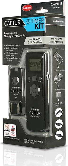 Image du produit Hähnel Kit Captur Timer Nikon, un outil de mesure pour les intervalles de temps.