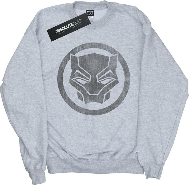 Image du produit - Sweat BLACK PANTHER DISTRESSED ICON - Garçon (140, 146)