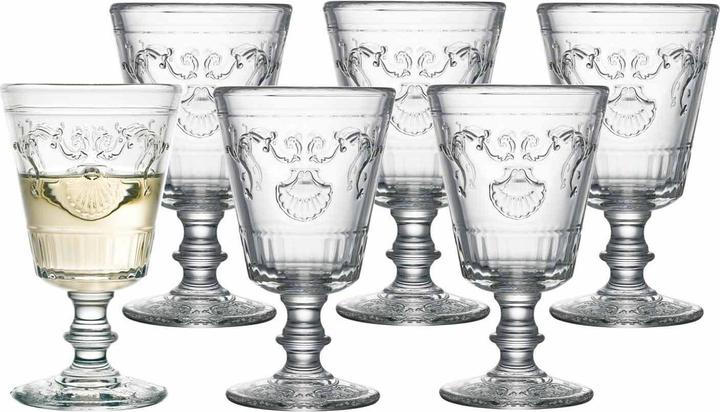 Actual product image La Rochère Wine goblet Versailles 200 ml 13,4cm (20 cl, 6 Glasses, White wine glasses)