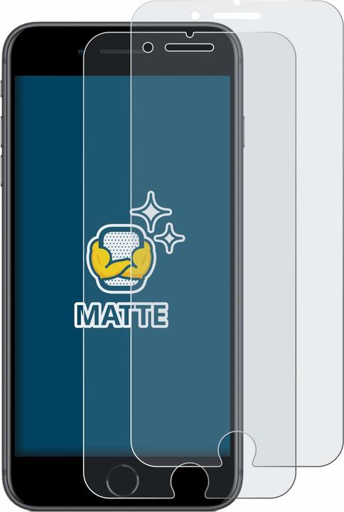 Actual product image BROTECT Anti-glare screen protector matt (2 Piece, Apple iPhone 8 Plus)