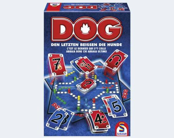 Actual product image Schmidt Spiele The last one to bite the dogs (German, French, Italian)