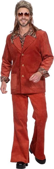 Image du produit Wilbers Costume George rétro des années 70 pour homme, marron (XL)