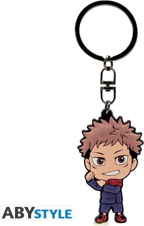 Produktbild ABYstyle JUJUTSU KAISEN Yuji Itadori PVC Keyring, Multicolored, H. 5,8 cm x L. 3,5 cm