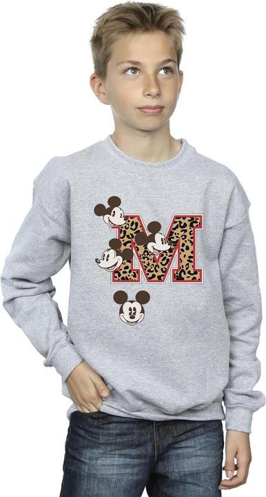 Actual product image Disney Boys Mickey Mouse M Faces Sweatshirt (128)