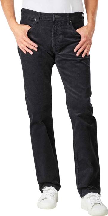 Produktbild Wrangler Greensboro (New Arizona) Cord Pant Straight Fit Bla (W42/L32)