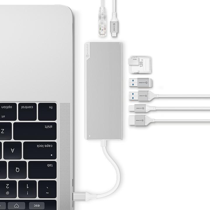 Produktbild Alogic Uldpls-Slv (USB-C, 7 Ports)