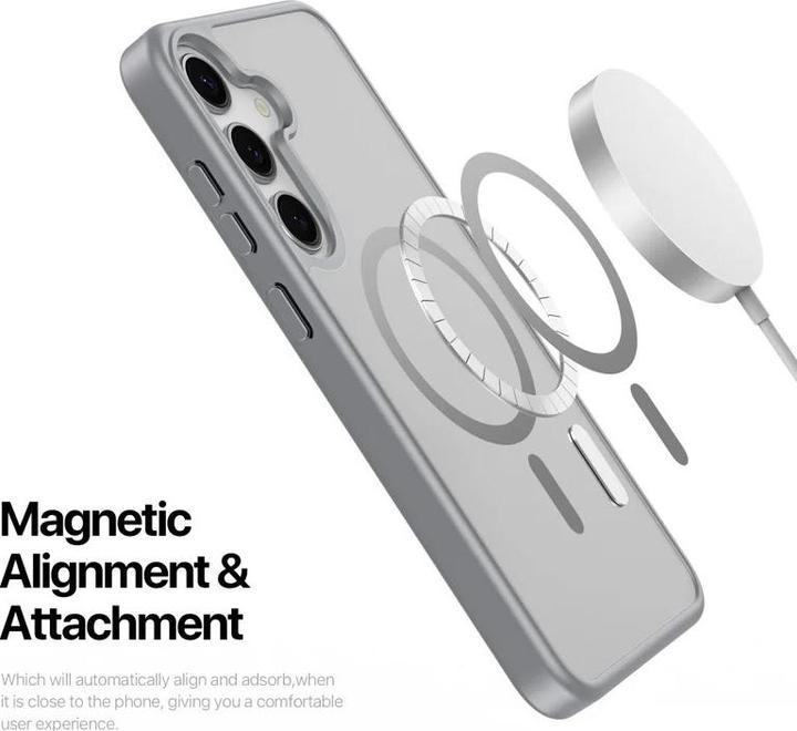 Image du produit Samsung Galaxy S25 Plus - Ducis Yind Series mit Magsafe in grau (Samsung Galaxy S25+)