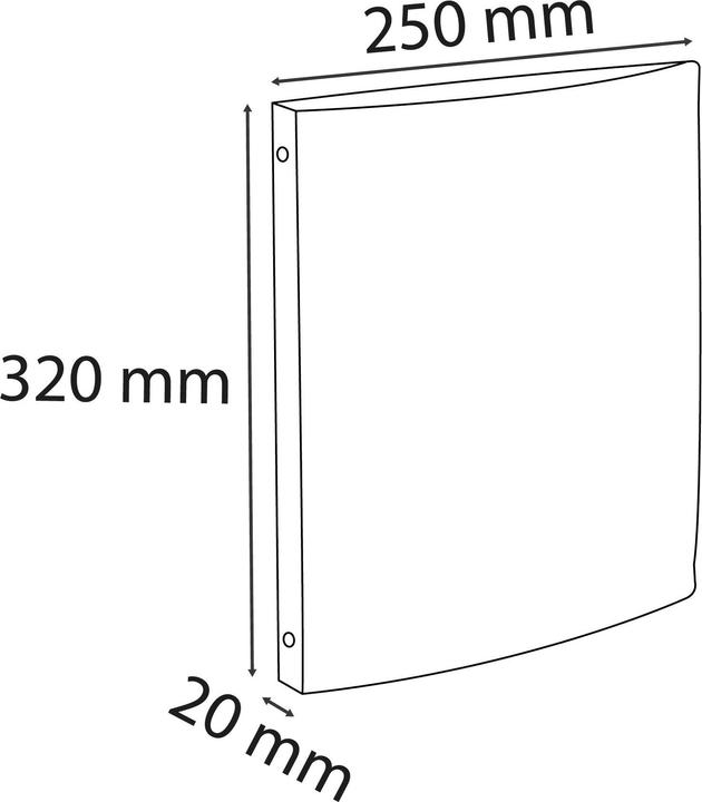 Actual product image Exacompta Ring binders (A4, 20 mm, 1 Piece)