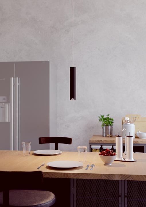 Image du produit EGLO Balamorta-Z Pendant Light - Black Ø5.5 - RGB + TW - Zigbee, Bluetooth (500 lm)