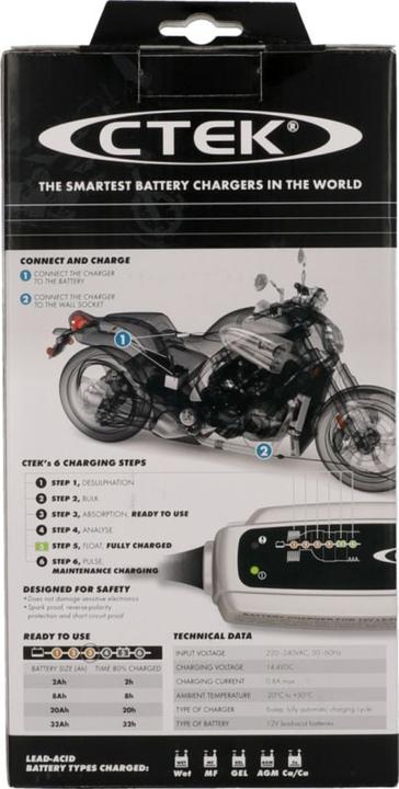 Image du produit Ctek XS 0,8 (12V, 0.80 A)