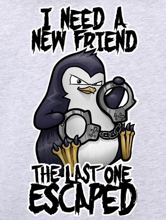 Produktbild Psycho Penguin I Need A New Friend Kapuzenpullover (XXL)