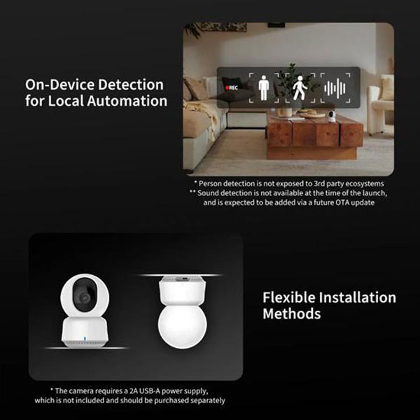 Actual product image Aqara Camera E1 (2304 x 1296 Pixels)