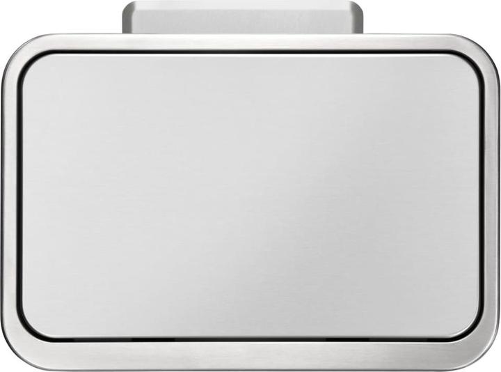 Produktbild EKO Treteimer X-Cube Tretmülleimer rechteckig Edelstahl 45 L mit extra breitem Pedal, gedämpftem De (45 l)