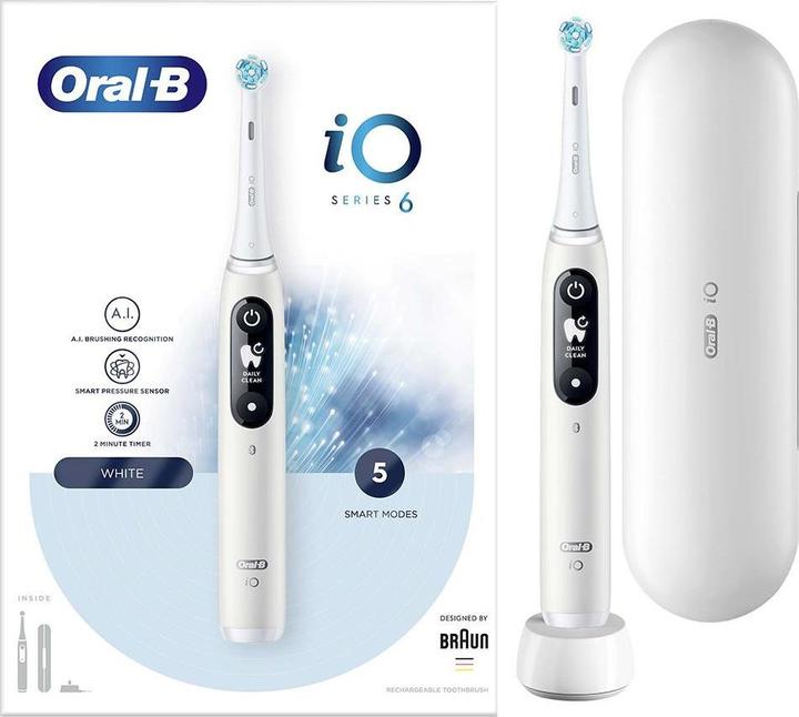 Immagine prodotto Oral-B iO 6 Bianco (Spazzolino oscillante)