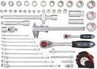 Actual product image JET Tools Aluminium toolset 1/4" + 1/2"