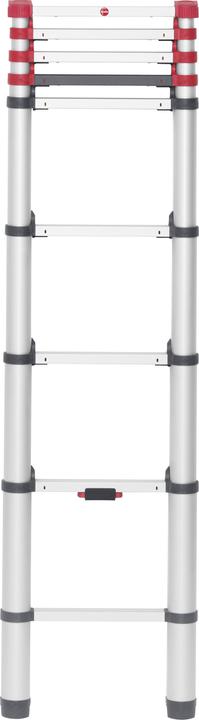 Immagine prodotto Hailo FlexLine, scala telescopica di sicurezza in alluminio, 9 pioli (Scala singola, 264 cm)