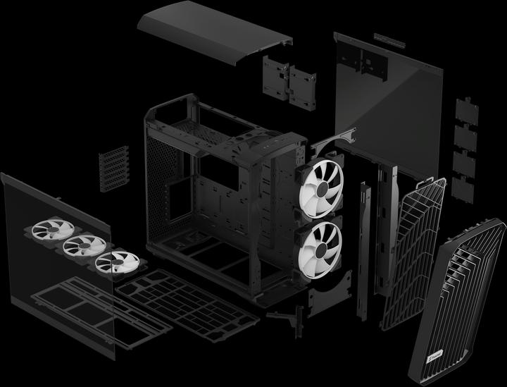Productafbeelding Fractal Torrent RGB Zwart TG Licht (ATX, E-ATX, mATX, ITX, SSI EEB, SSI CEB)