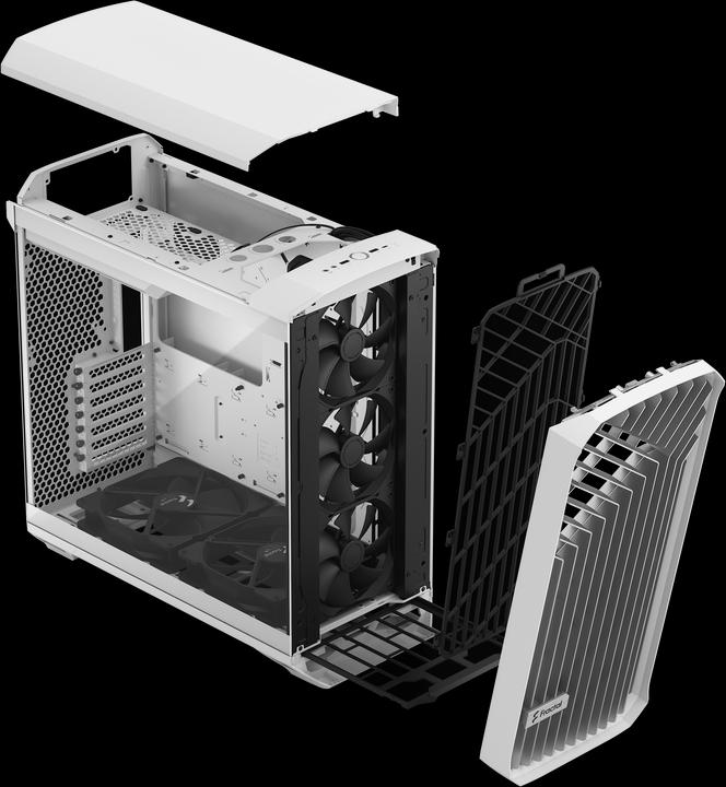 Produktbild Fractal Torrent White TG Clear (ATX)