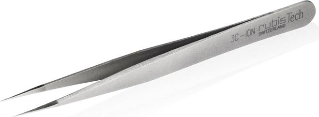 Immagine prodotto Rubis Pinzette argento-ione, a punta, 11 cm, 3C-ION