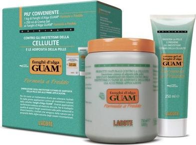 Immagine prodotto Guam Fango d'alga confezione economica conveniente Impacco anticellulite per il corpo 1KG Rafforzamento (Crema corpo, 1000 ml)