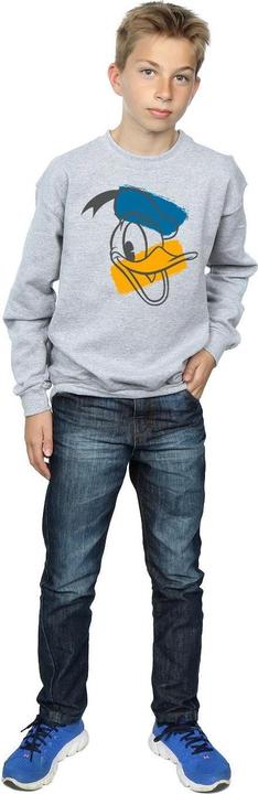 Actual product image Disney Boys Donald Duck Head Sweatshirt (140, 146)