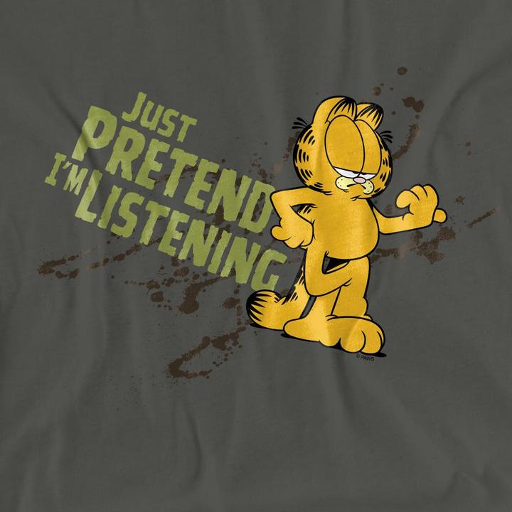 Produktbild Garfield Just Pretend I'm Listening TShirt (S)