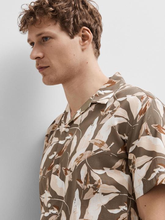 Actual product image Selected Homme Cuban Collar Shirt (M)