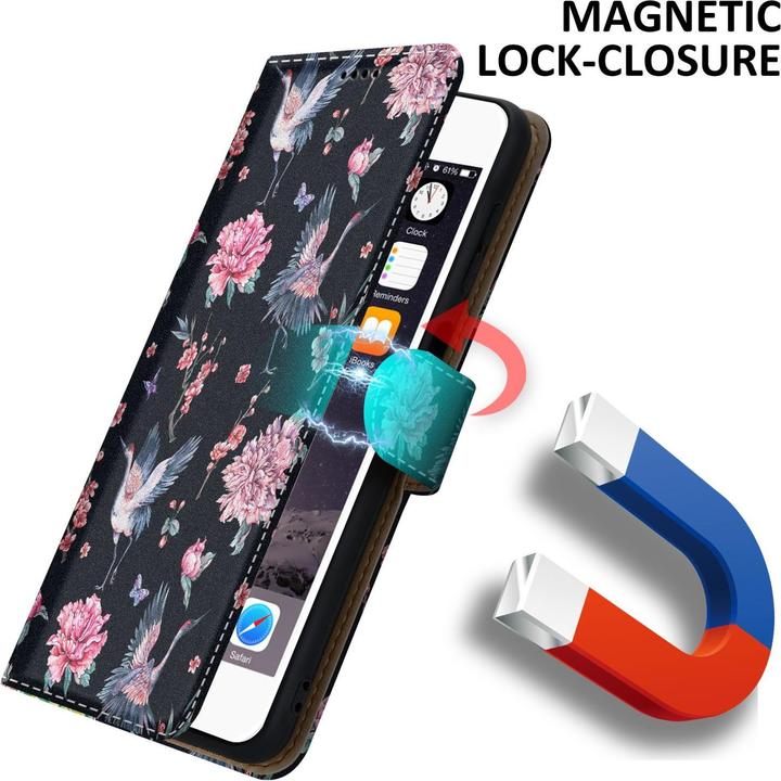 Actual product image Cadorabo Book cover with print (Apple iPhone 6 Plus)