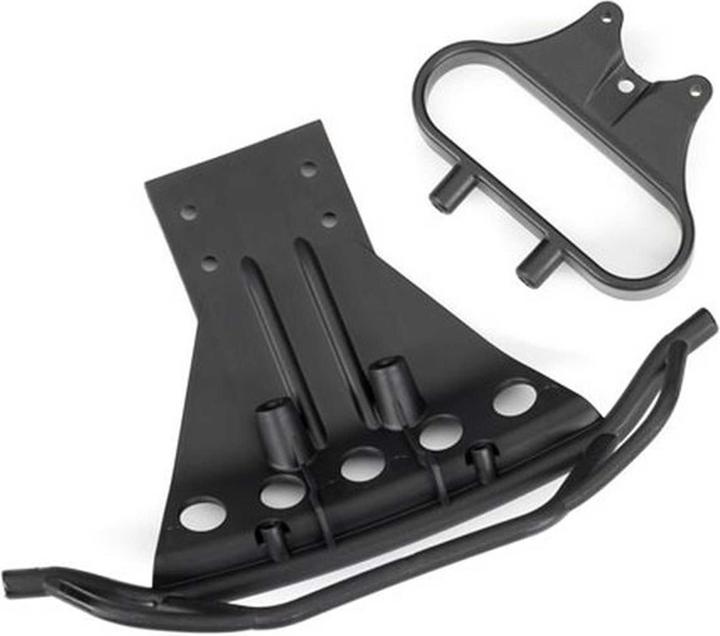 Actual product image Traxxas bumper + front bracket with led light mount for 2wd slash