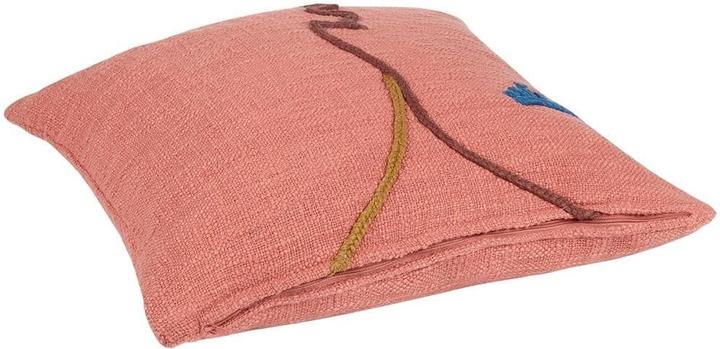 Produktbild Liv Interior Kissenbezug Faces 45 cm x 45 cm, Rosa (45 x 45 cm)