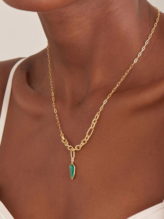 Immagine prodotto Ania Haie N042-01G-M Collana da donna Second Nature, regolabile (Argento 925, 50 - 55 cm)