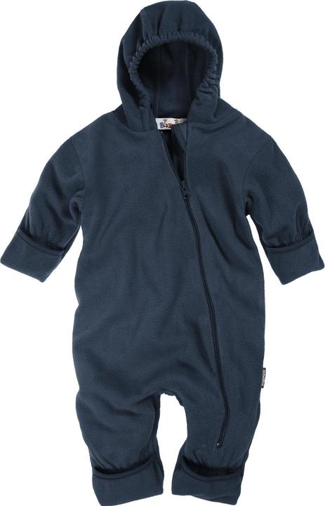 Playshoes Strampler Fleece-Overall Marine Gr. 62 (62)