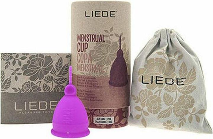 Actual product image Liebe Menstrual cup (size L) (L)