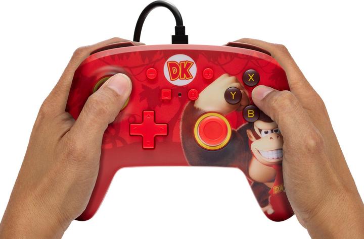 Produktbild PowerA Switch Controller Enhanced wired Donkey Kong Flex (Switch, Switch OLED)