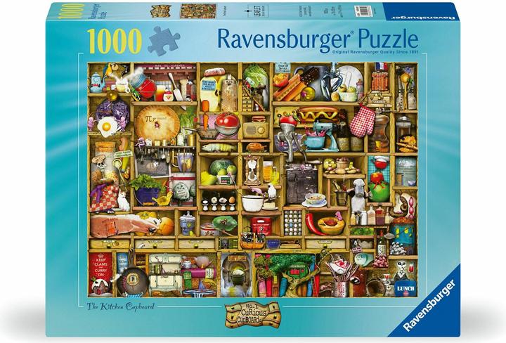 Produktbild Ravensburger Kurioses Küchenregal (1000 Teile)