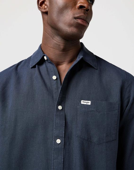 Immagine prodotto Wrangler Leinenhemd 1 Pkt Shirt (XXL)
