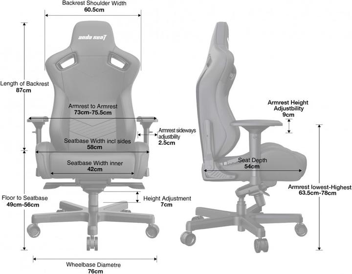 Actual product image Anda seaT Kaiser 2 XL