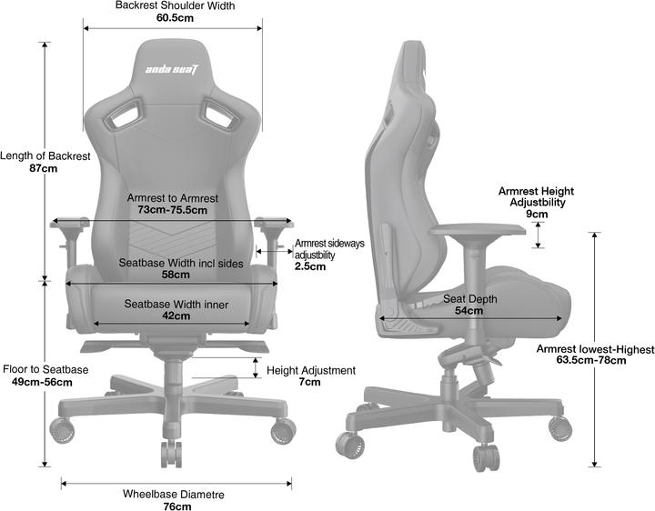 Image du produit Anda seaT L'empereur Black