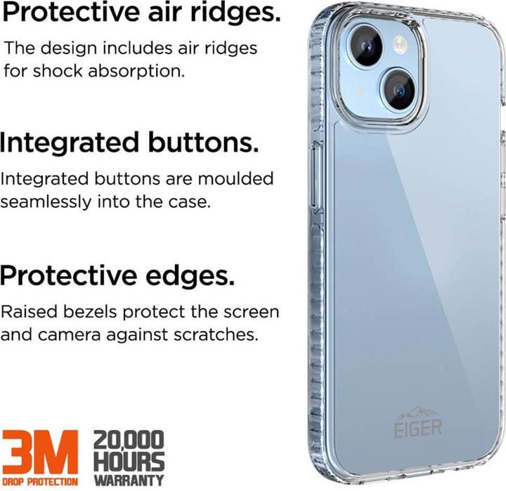 Actual product image Eiger Ice Grip Case (Apple iPhone 15)