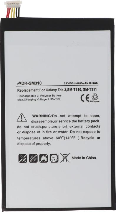 Actual product image Samsung Akku Galaxy Tab 3 8.0 Akku SM-T310, SM-T311, SM-T315, SM-T320