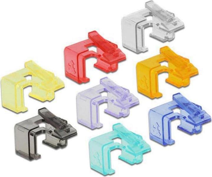 Delock RJ45 Klinke Reparatur Clips