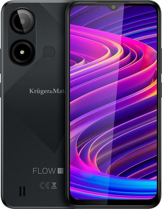 Krüger&Matz Smartphone FLOW 11 schwarz (64 GB, Schwarz)