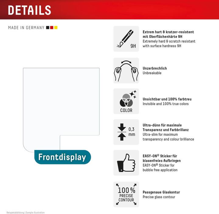 Productafbeelding Displex Smart Glass 2D (1 Stuk, Samsung Galaxy Z Flip5, Samsung Galaxy Z Flip6)