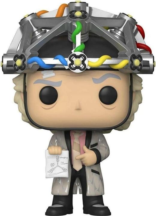 Actual product image Funko POP! - Back to the Future: Doc with Helmet