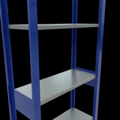 Actual product image Schulte Lagertechnik MULTIplus150 basic racking system with length ledgers