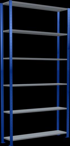 Stecksystem Grundregal MULTIplus150 mit Kreuzstrebe
