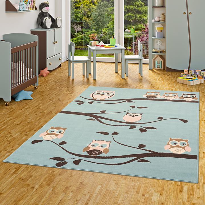 Produktbild Pergamon Kinderteppich Trendline Eulen (160 x 225 cm)