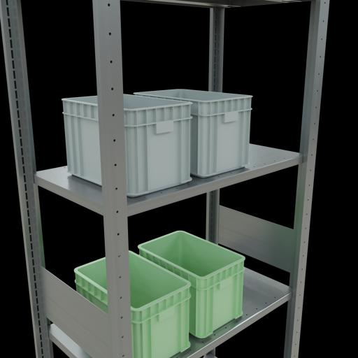 Image du produit Schulte Lagertechnik Elément départ MULTIplus150 avec traverse de longueur