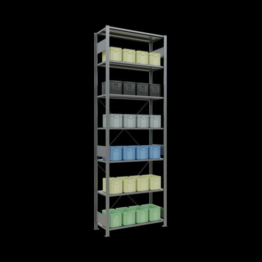 Immagine prodotto Schulte Lagertechnik MULTIplus150 sistema di scaffalatura di base senza bulloni con traversa